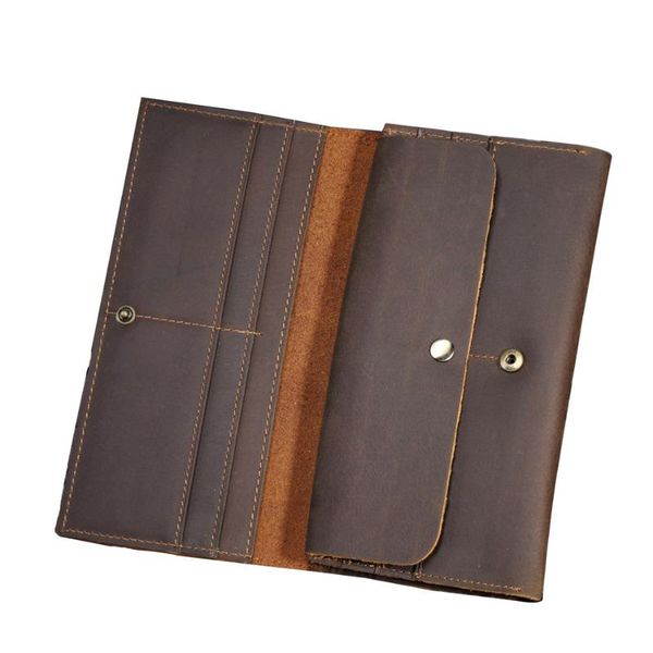 wallets genuine leather men coin pocket crazy horse skin male long clutch hasp 2021 fashion homme purse carteira, Red;black
wallets genuine leather men coin pocket crazy horse skin male long clutch hasp 2021 fashion homme purse carteira, Red;black