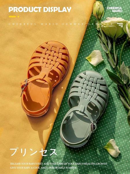 sandals 2021 children's sandals, baby girls, summer korean children, non-slip soft bottom, baotou princess shoes, Black;red
sandals 2021 children's sandals, baby girls, summer korean children, non-slip soft bottom, baotou princess shoes, Black;red