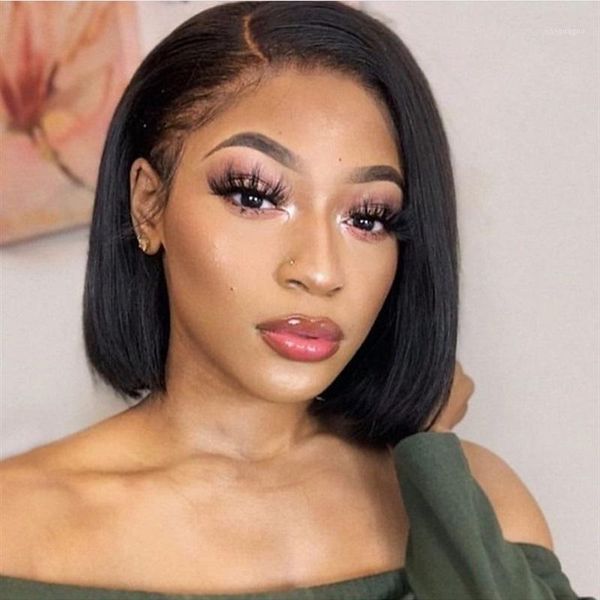straight bob lace front human hair wigs peruvian 13x4 short cut wig for black women 8-12 inch pre plucked remy1, Black;brown
straight bob lace front human hair wigs peruvian 13x4 short cut wig for black women 8-12 inch pre plucked remy1, Black;brown