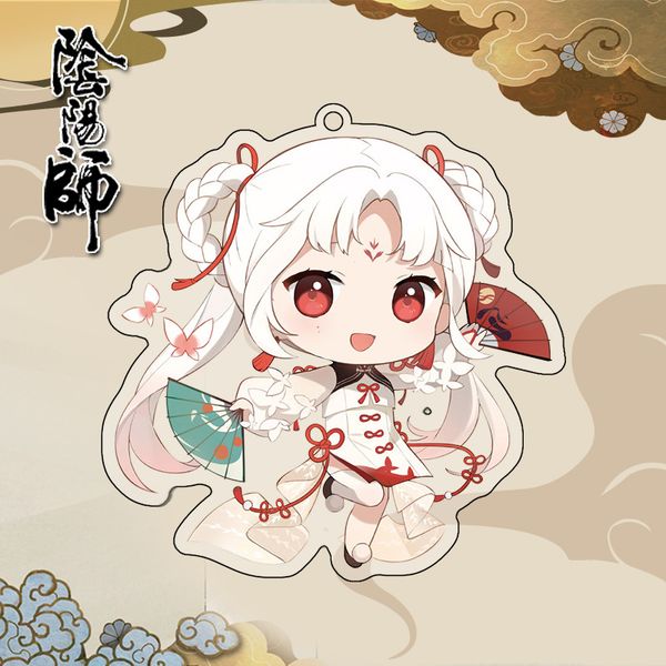 Onmyoji Keychain Women Cartoon Shiranui Acrylic Pendants Key Ring Key Holder Key Ring Man Kids Keyring Girls Jewelry Breloczeks
Onmyoji Keychain Women Cartoon Shiranui Acrylic Pendants Key Ring Key Holder Key Ring Man Kids Keyring Girls Jewelry Breloczeks