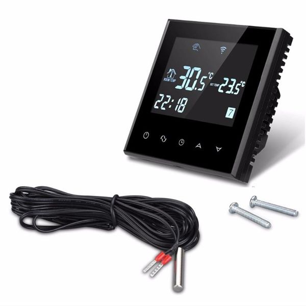 smart home control temperature controller intelligent wifi room thermostat electric heating system wireless regulator
smart home control temperature controller intelligent wifi room thermostat electric heating system wireless regulator