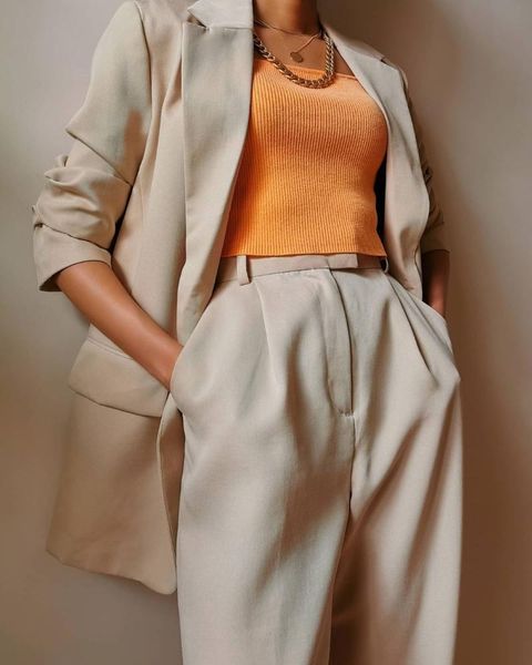women's suits & blazers fashion oversized and jackets 2021 autumn winter single breasted coats blazer office lady outfits, White;black
women's suits & blazers fashion oversized and jackets 2021 autumn winter single breasted coats blazer office lady outfits, White;black