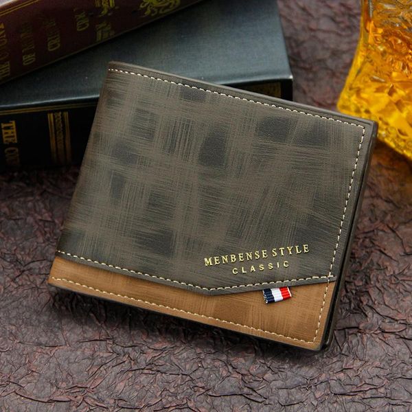 men's wallet money bag solid color leather business short famous vintage male walltes purse coin wallets, Red;black
men's wallet money bag solid color leather business short famous vintage male walltes purse coin wallets, Red;black
