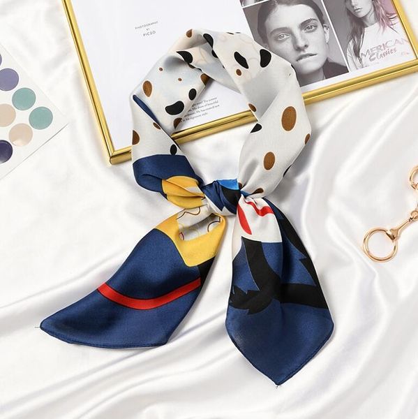 scarves yishine 70x70cm women multifunction polyester silk scarf s printed satin small square wraps shawl shawls, Blue;gray
scarves yishine 70x70cm women multifunction polyester silk scarf s printed satin small square wraps shawl shawls, Blue;gray