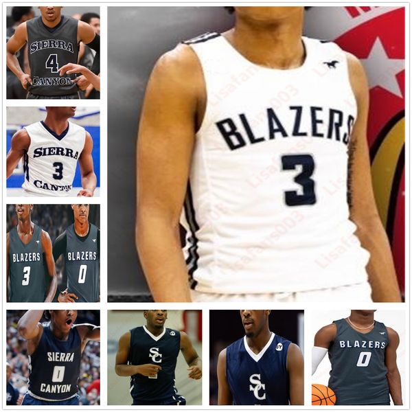 ncaa custom sierra canyon basketball jersey high school any name number 0 bronny james 15 terren frank 2 zaire wade 10 bailey, Black
ncaa custom sierra canyon basketball jersey high school any name number 0 bronny james 15 terren frank 2 zaire wade 10 bailey, Black