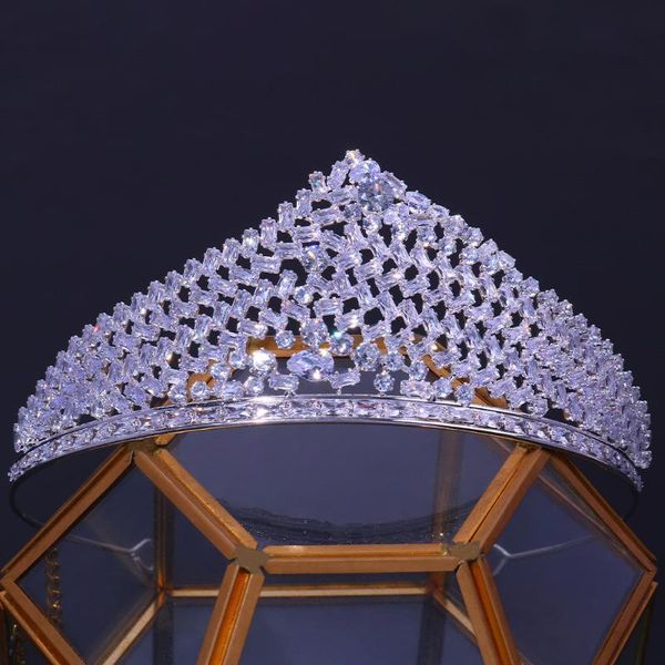 hair clips & barrettes fashion baroque cubic zirconia big crown bridal wedding tiara luxury bride cz headband princess jewelry accessories, Golden;silver
hair clips & barrettes fashion baroque cubic zirconia big crown bridal wedding tiara luxury bride cz headband princess jewelry accessories, Golden;silver