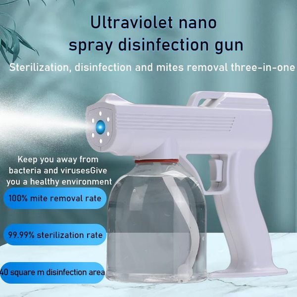 watering equipments 2021 550ml large capatity wireless nano blue light steam spray disinfection sprayer gun usb charging uv work sterilizati
watering equipments 2021 550ml large capatity wireless nano blue light steam spray disinfection sprayer gun usb charging uv work sterilizati