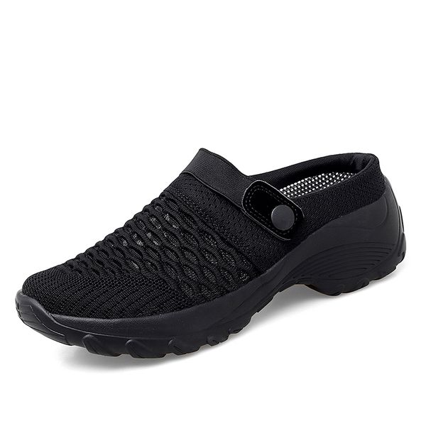 lady shoes casual increase summer spring sandals, Black