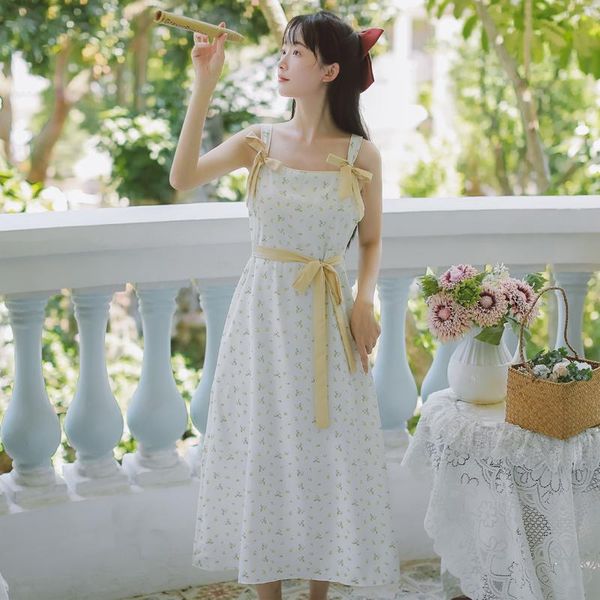 casual dresses french gentle retro floral sling dress vestidos 2021 summer bow shoulder strap cute chic sweet party women, Black;gray
casual dresses french gentle retro floral sling dress vestidos 2021 summer bow shoulder strap cute chic sweet party women, Black;gray