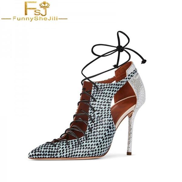 dress shoes fsj fashion silver and cyan serpentine hollow lace up stiletto heel pumps for women pointed toe strap ladies novelty 2021, Black
dress shoes fsj fashion silver and cyan serpentine hollow lace up stiletto heel pumps for women pointed toe strap ladies novelty 2021, Black
