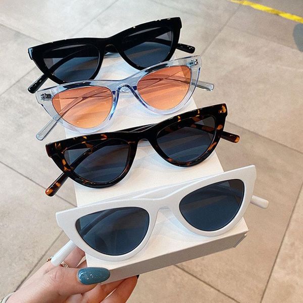 sunglasses cat eye women vintage small triangle sun glasses fashion outdoor streetwear eyewear shades uv400, White;black
sunglasses cat eye women vintage small triangle sun glasses fashion outdoor streetwear eyewear shades uv400, White;black