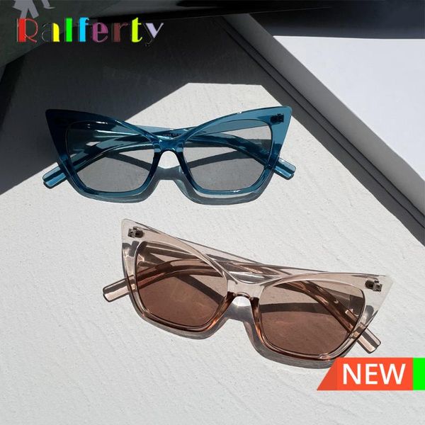sunglasses ralferty vintage women sunglass designer anti uv cat eye sun glasses for fashion 2021 summer colorful female, White;black
sunglasses ralferty vintage women sunglass designer anti uv cat eye sun glasses for fashion 2021 summer colorful female, White;black