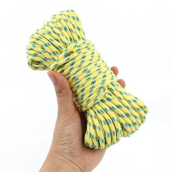 outdoor gadgets 20m 5mm durable thickened reflective survival paracord parachute cord lanyard rope (yellow)
outdoor gadgets 20m 5mm durable thickened reflective survival paracord parachute cord lanyard rope (yellow)
