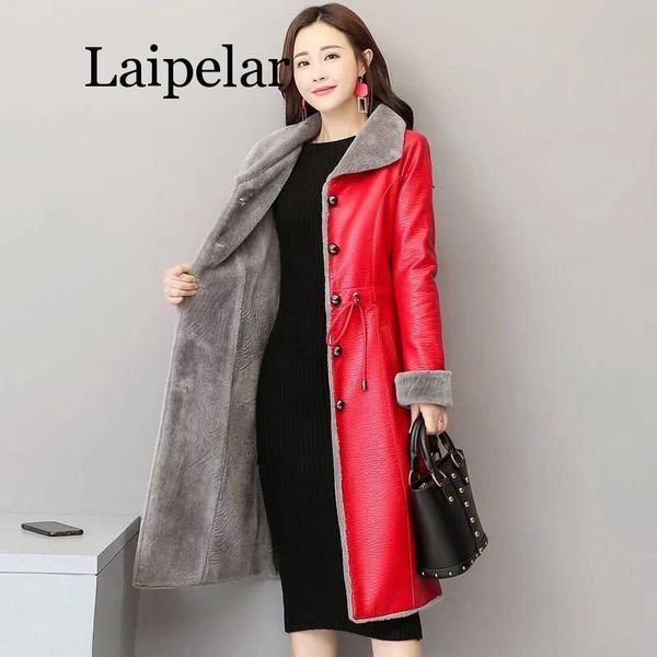 women's leather & faux pu fur women long coat 2021 casual plus size 5xl slim black collar jacket
women's leather & faux pu fur women long coat 2021 casual plus size 5xl slim black collar jacket