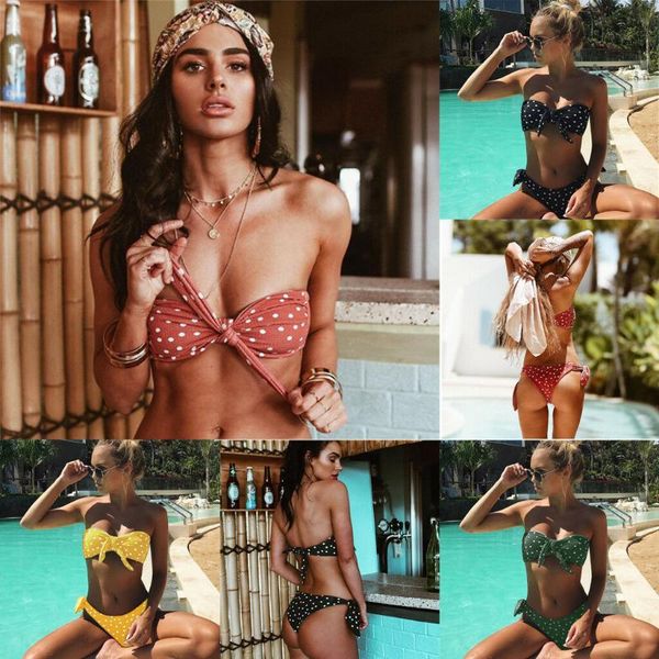 women's swimwear push-up padded women wave bra bandage bikini set triangle bathing suit, White;black
women's swimwear push-up padded women wave bra bandage bikini set triangle bathing suit, White;black