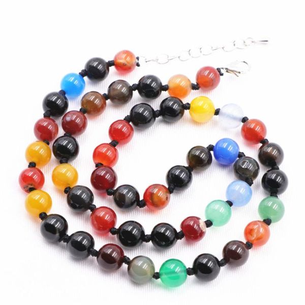 pretty women necklace 8 10mm natural multicolor agat round beads choker chain necklaces jewelry wholesale 18inch a792 chokers, Golden;silver
pretty women necklace 8 10mm natural multicolor agat round beads choker chain necklaces jewelry wholesale 18inch a792 chokers, Golden;silver