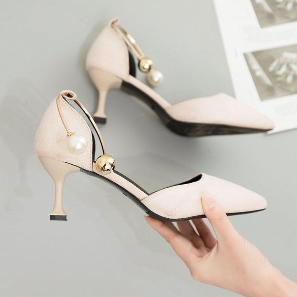 korean suede pointed hollow fashion single shoes high heels thin women's dress, Black
korean suede pointed hollow fashion single shoes high heels thin women's dress, Black