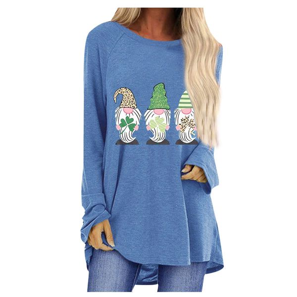 halloween autumn winter women s multicolor holiday long sleeve t-shirt goblin gnome round neck print comfortable loose party holiday show 20, White
halloween autumn winter women s multicolor holiday long sleeve t-shirt goblin gnome round neck print comfortable loose party holiday show 20, White