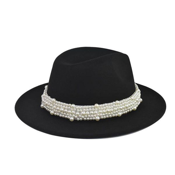 stingy brim hats women wool fedora hat with pearl ribbon gentleman elegant lady winter autumn wide panama sombrero girl jazz cap, Blue;gray
stingy brim hats women wool fedora hat with pearl ribbon gentleman elegant lady winter autumn wide panama sombrero girl jazz cap, Blue;gray