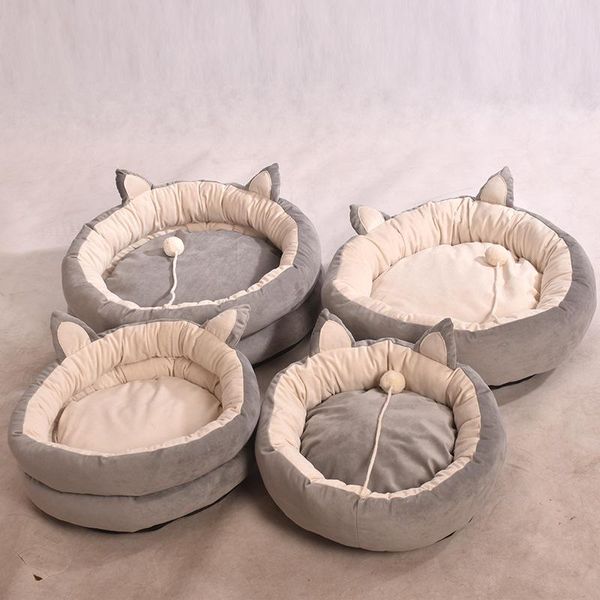 -1 the cat's ear cat bed around warm pet house plush dog sleeping bag sofa cushion nest puppy kitten beds & furniture
-1 the cat's ear cat bed around warm pet house plush dog sleeping bag sofa cushion nest puppy kitten beds & furniture