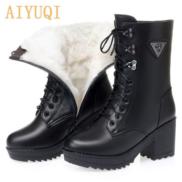 boots aiyuqi winter women waterproof 2021 genuine leather high heel large size army ladies, Black
boots aiyuqi winter women waterproof 2021 genuine leather high heel large size army ladies, Black