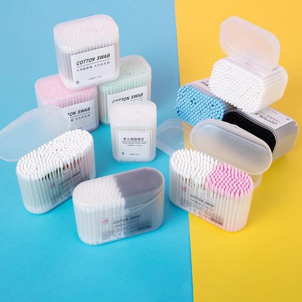 200pcs makeup cotton swab household ins disposable double-headed boxed black long rod sanitary napkin bathroom suppliers bath accessory set
200pcs makeup cotton swab household ins disposable double-headed boxed black long rod sanitary napkin bathroom suppliers bath accessory set
