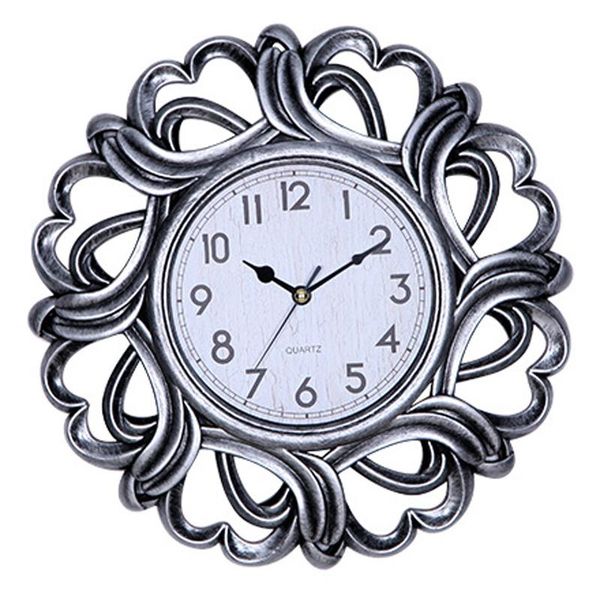 wall clocks 3d clock modern design living room decoration european vintage retro lacework round watch silence 10"
wall clocks 3d clock modern design living room decoration european vintage retro lacework round watch silence 10"