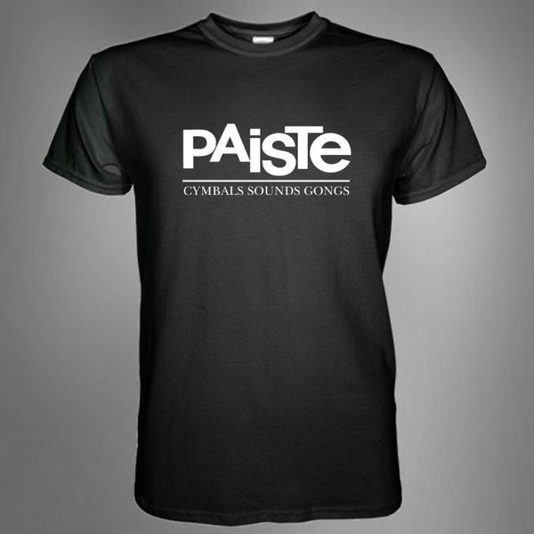 paiste t-shirt cymbals sounds gongs music drums logo tee classic clothing men's t-shirts, White;black
paiste t-shirt cymbals sounds gongs music drums logo tee classic clothing men's t-shirts, White;black