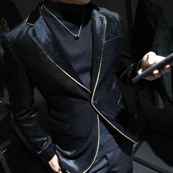 men's suits & blazers korean men's veet jacket, striped casual, cowboy, suit, jacket, White;black
men's suits & blazers korean men's veet jacket, striped casual, cowboy, suit, jacket, White;black