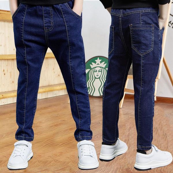 jeans ienens kids boys spring clothes children denim long pants baby boy casual trousers stertch fit height 110-150 cm, Blue
jeans ienens kids boys spring clothes children denim long pants baby boy casual trousers stertch fit height 110-150 cm, Blue