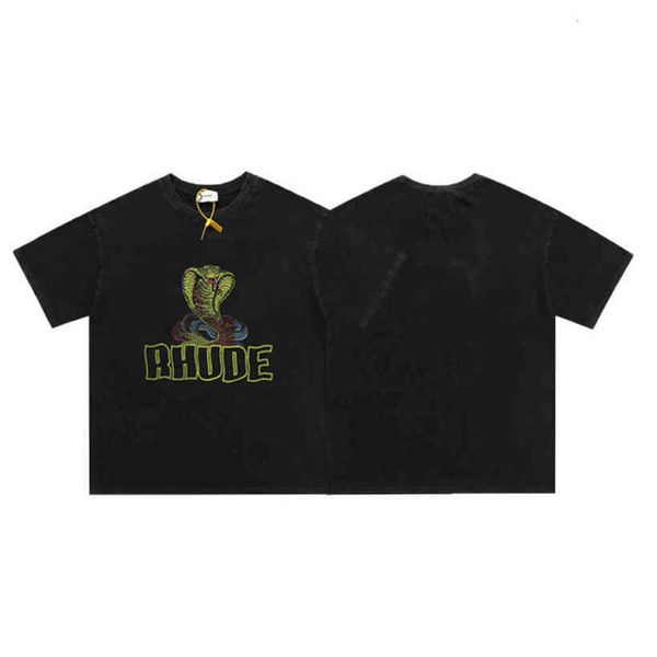high street brand rhude 21ss cobra print vintage cato tees streetwear y2k crop men t-shirt women t-shirt, White;black
high street brand rhude 21ss cobra print vintage cato tees streetwear y2k crop men t-shirt women t-shirt, White;black