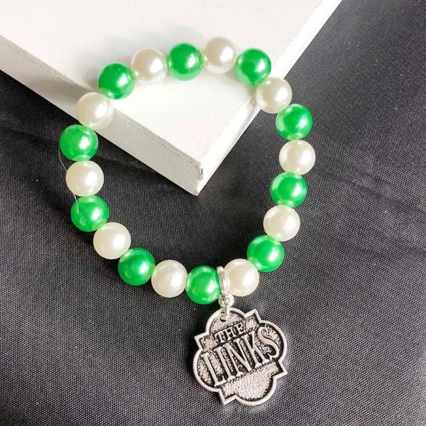 charm bracelets handmade greek sorority white green pearl crystal letter links women bracelet jewelry custom fashion, Golden;silver
charm bracelets handmade greek sorority white green pearl crystal letter links women bracelet jewelry custom fashion, Golden;silver