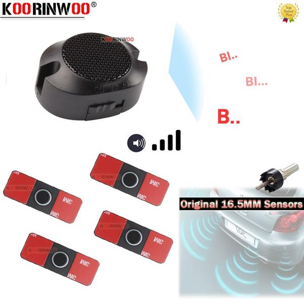 koorinwoo parkmaster 13mm flat car parking sensors 4 rear bumper probe accessories black/white/grey step alert beeper radars view cameras& 
koorinwoo parkmaster 13mm flat car parking sensors 4 rear bumper probe accessories black/white/grey step alert beeper radars view cameras&
