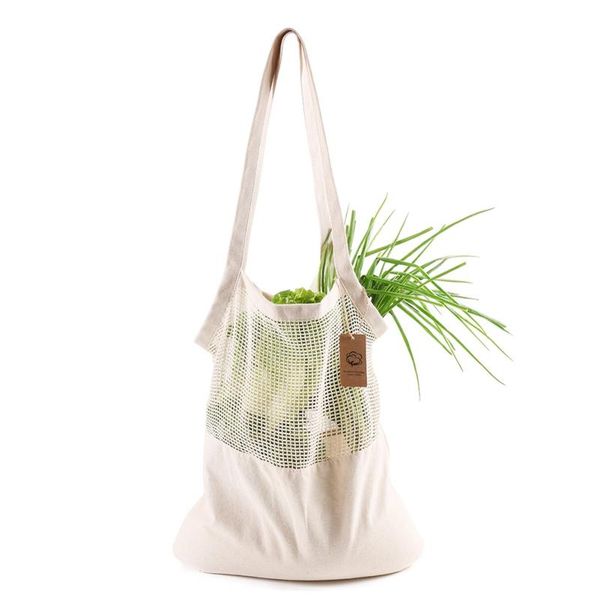 hanging baskets cotton net bags portable storage bag shopping with long handle for fruit vegetable reusable *-*
hanging baskets cotton net bags portable storage bag shopping with long handle for fruit vegetable reusable *-*