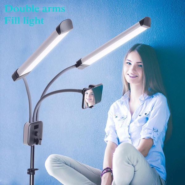 po studio double arms fill led ring light long twin strips add stand 3300k-5500k 288pcs for phone flash heads
po studio double arms fill led ring light long twin strips add stand 3300k-5500k 288pcs for phone flash heads