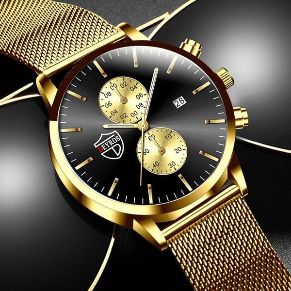 wristwatches fashion mens watches luxury stainless steel mesh belt quartz watch men business casual calendar date clock relogio masculino, Slivery;brown
wristwatches fashion mens watches luxury stainless steel mesh belt quartz watch men business casual calendar date clock relogio masculino, Slivery;brown