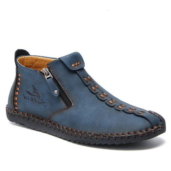 2021 autumn new high martin are zipper hand-made short boots large outdoor warm men's, Black
2021 autumn new high martin are zipper hand-made short boots large outdoor warm men's, Black