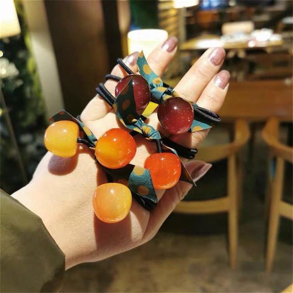 hair accessories misananryne korean wild bowknot cherry wide rubber band tie head elastic rope
hair accessories misananryne korean wild bowknot cherry wide rubber band tie head elastic rope