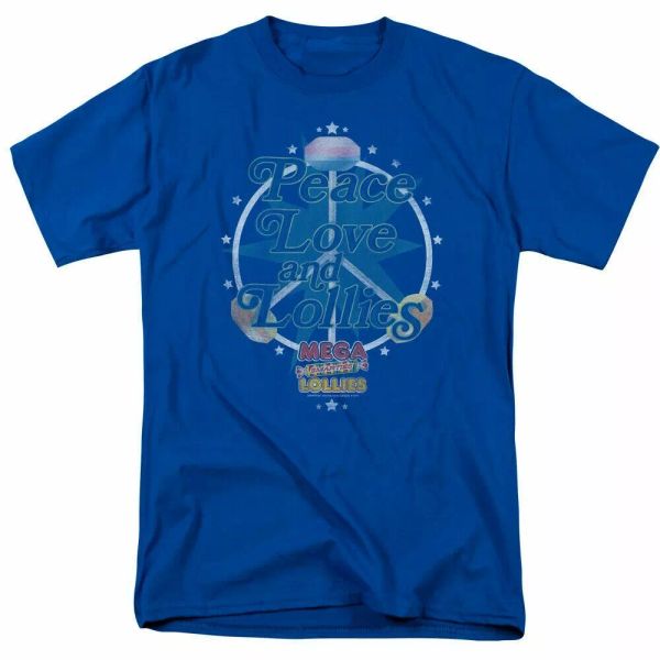 smarties peace lollies t shirt mens licensed sweet tangy candy sucker royal blue, White;black
smarties peace lollies t shirt mens licensed sweet tangy candy sucker royal blue, White;black