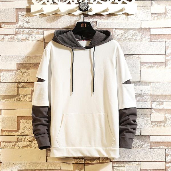 women's hoodies & sweatshirts spring and autumn sweaters men's fashion ins hooded loose clothes 2021 color blocking, Black
women's hoodies & sweatshirts spring and autumn sweaters men's fashion ins hooded loose clothes 2021 color blocking, Black
