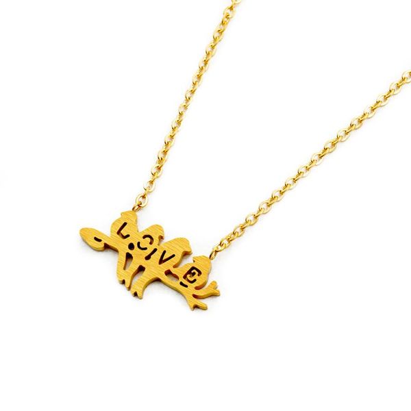 cute animal engraved letter love four birds on branch pendants necklaces women choker stainless steel chain statement jewelry pendant, Silver
cute animal engraved letter love four birds on branch pendants necklaces women choker stainless steel chain statement jewelry pendant, Silver