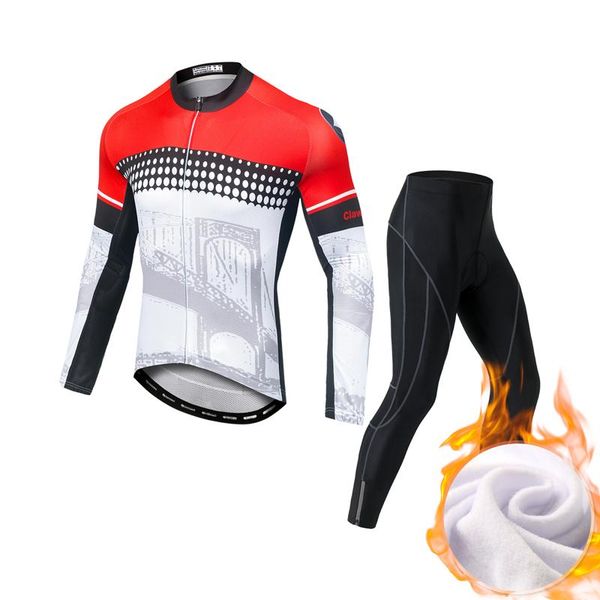 racing sets yocene men cycling jersey long sleeves fit comfortable bicycle bike tights running training warm suit, Black;blue
racing sets yocene men cycling jersey long sleeves fit comfortable bicycle bike tights running training warm suit, Black;blue