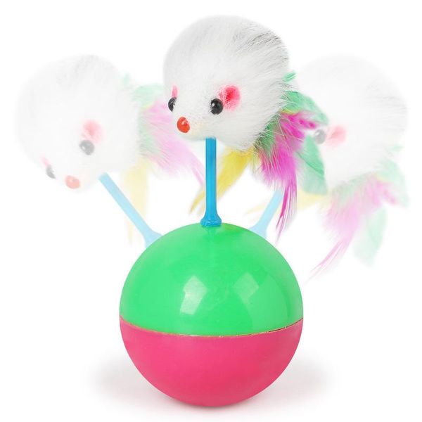feather false mouse tumbler ball toy cat kitten increasing intelligence interactive pet puppy catch playing training supplies toys
feather false mouse tumbler ball toy cat kitten increasing intelligence interactive pet puppy catch playing training supplies toys