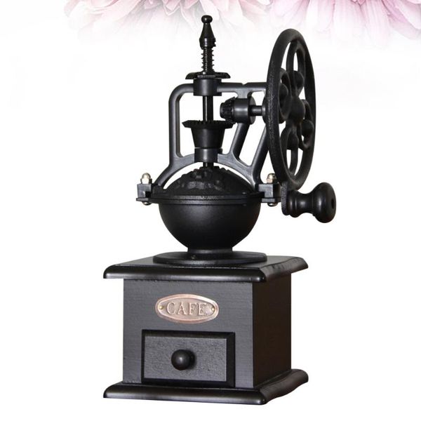 retro coffee grinder hand crank mill manual maker kitchen decoration for home shop grinders
retro coffee grinder hand crank mill manual maker kitchen decoration for home shop grinders