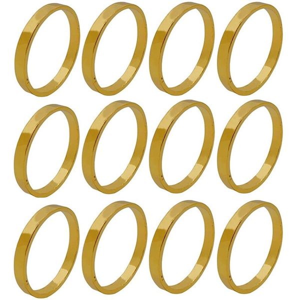 12pcs gold color napkin rings buckles serviette holder for wedding party restaurant el home table decoration
12pcs gold color napkin rings buckles serviette holder for wedding party restaurant el home table decoration