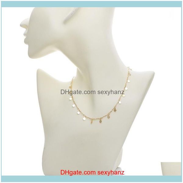 necklaces & pendants jewelryspring and summer ladies simple style sequin necklace gift exquisite jewelry chokers drop delivery 2021 vpeoa, Golden;silver
necklaces & pendants jewelryspring and summer ladies simple style sequin necklace gift exquisite jewelry chokers drop delivery 2021 vpeoa, Golden;silver