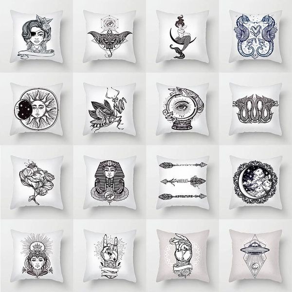 cushion/decorative pillow classic black and white lines printed pattern cover 45x45 home decoration bedroom living room sand throw pillowcas
cushion/decorative pillow classic black and white lines printed pattern cover 45x45 home decoration bedroom living room sand throw pillowcas