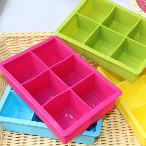 1pcs silicone 6-cavity large drink ice cube pudding jelly soap mold mould tray tools cream makers baking moulds
1pcs silicone 6-cavity large drink ice cube pudding jelly soap mold mould tray tools cream makers baking moulds