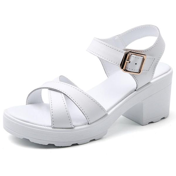 dress shoes heel high 6.5cm women pumps split leather summer sandals woman buckle breathable ladies girls female beach shoe, Black
dress shoes heel high 6.5cm women pumps split leather summer sandals woman buckle breathable ladies girls female beach shoe, Black