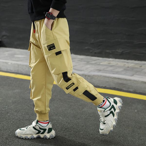 children boys clothes pants cotton sweatpants cargo pants joggers kids teenagers boys side patch multi-pockets trousers pantalon, White
children boys clothes pants cotton sweatpants cargo pants joggers kids teenagers boys side patch multi-pockets trousers pantalon, White
